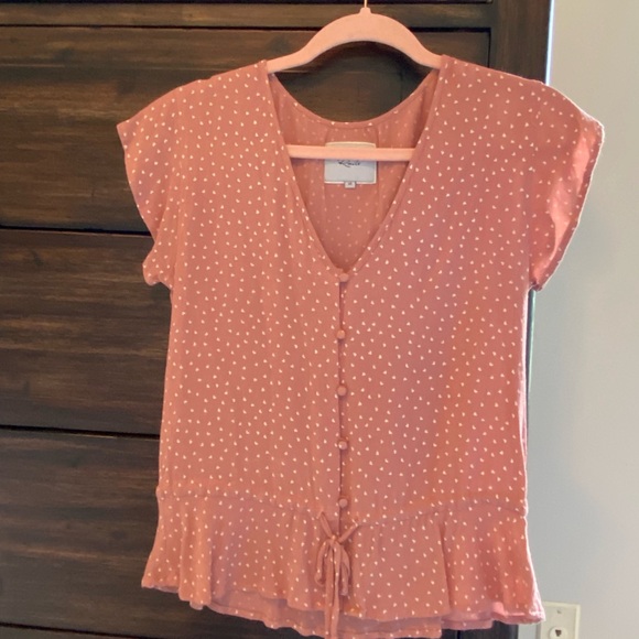 Rails pink heart top - Picture 1 of 5